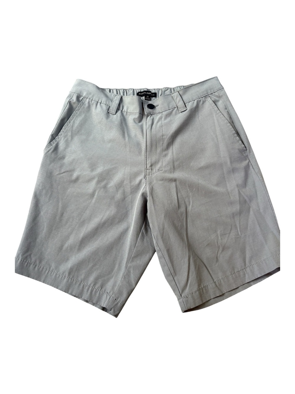 Banana Republic Athletic Quick Dry Flat Front Shorts. Size 32